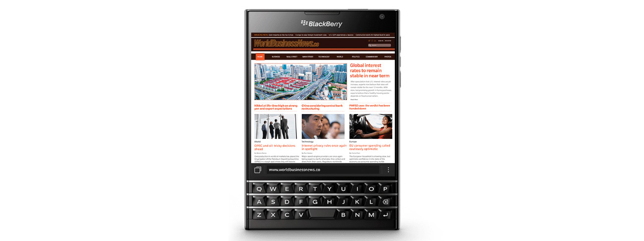 Blackberry Passport Bia Y Smartfony I Telefony Sklep Komputerowy