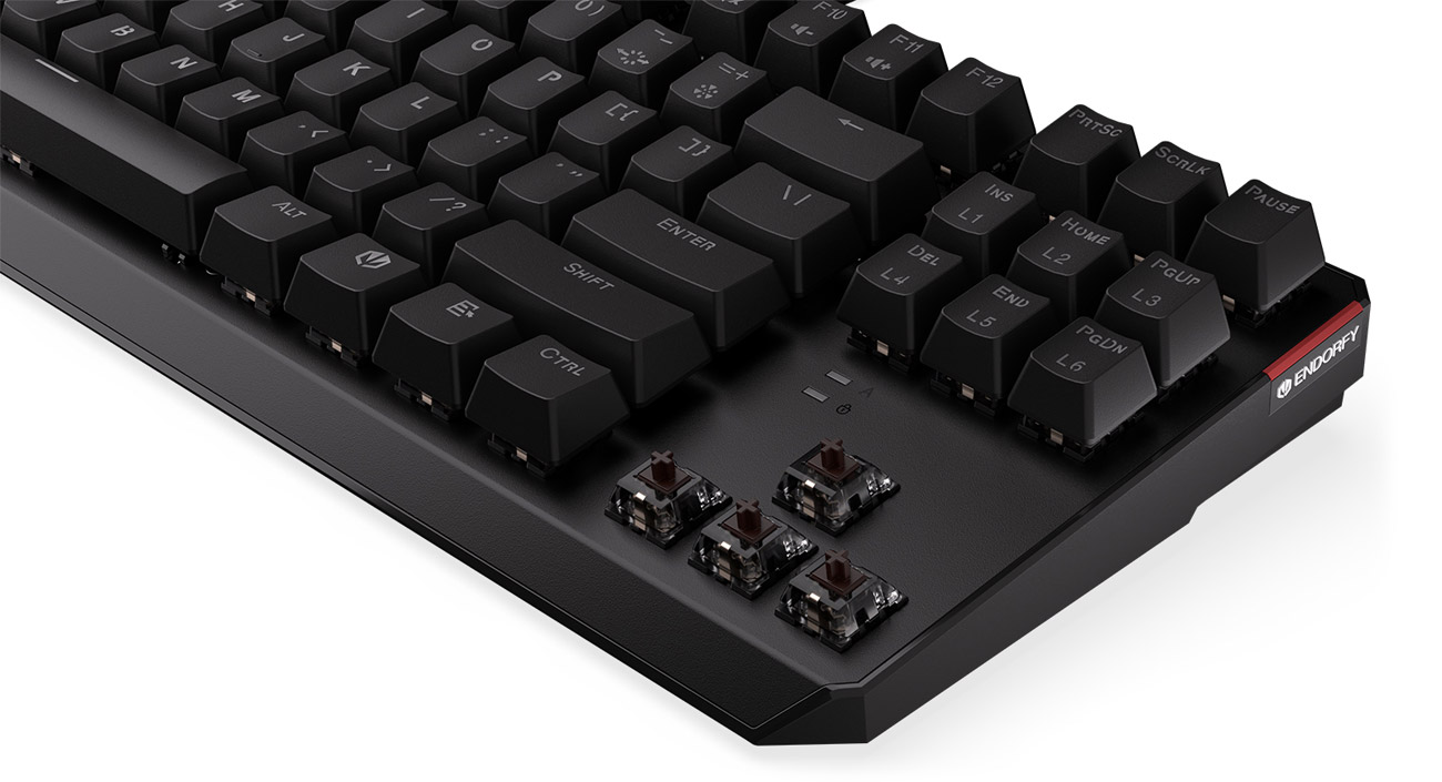 Endorfy Thock Tkl Kailh Brown Rgb Klawiatury Przewodowe Sklep