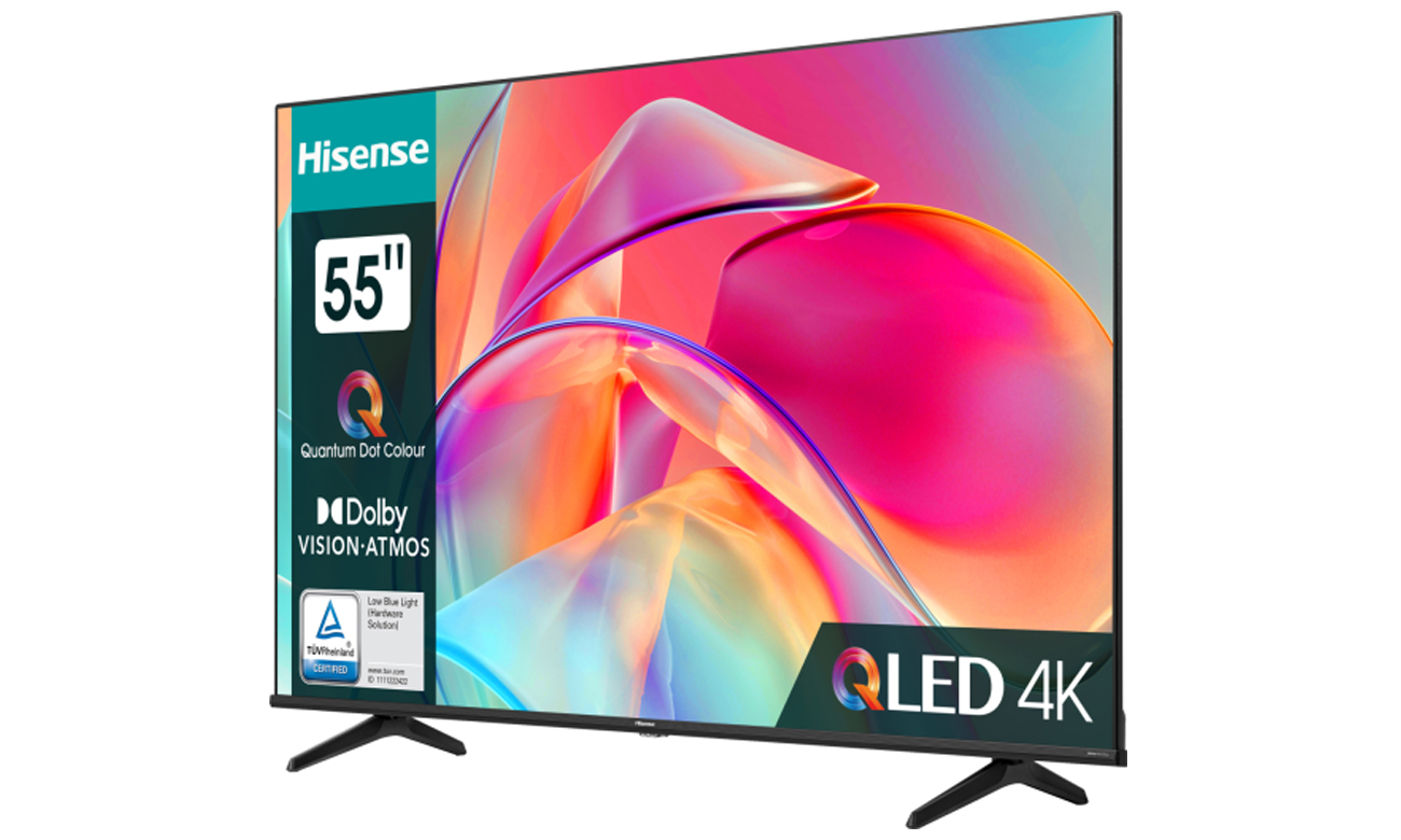 Hisense 55E7KQ 55 QLED 4K VIDAA Dolby Atmos Dolby Vision Telewizory