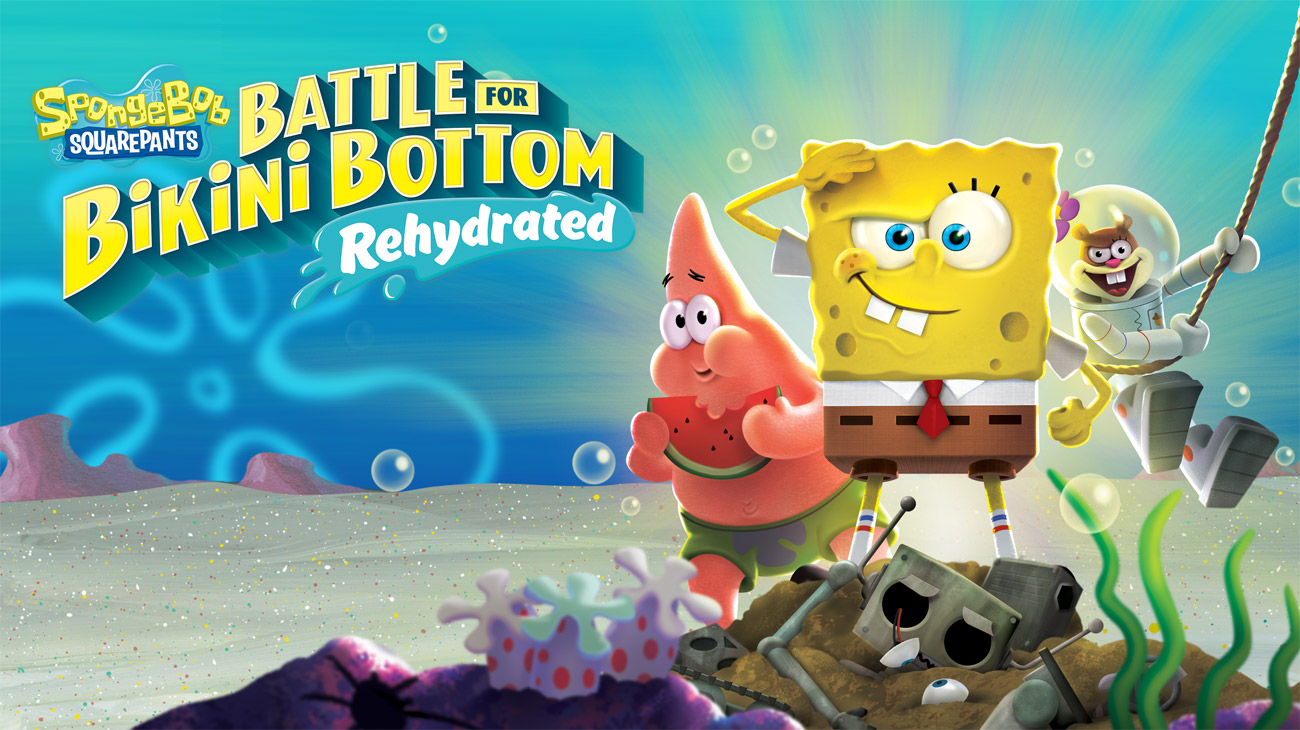 Xbox Spongebob Battle For Bikini Bottom Rehydrated Gry Na Xbox One