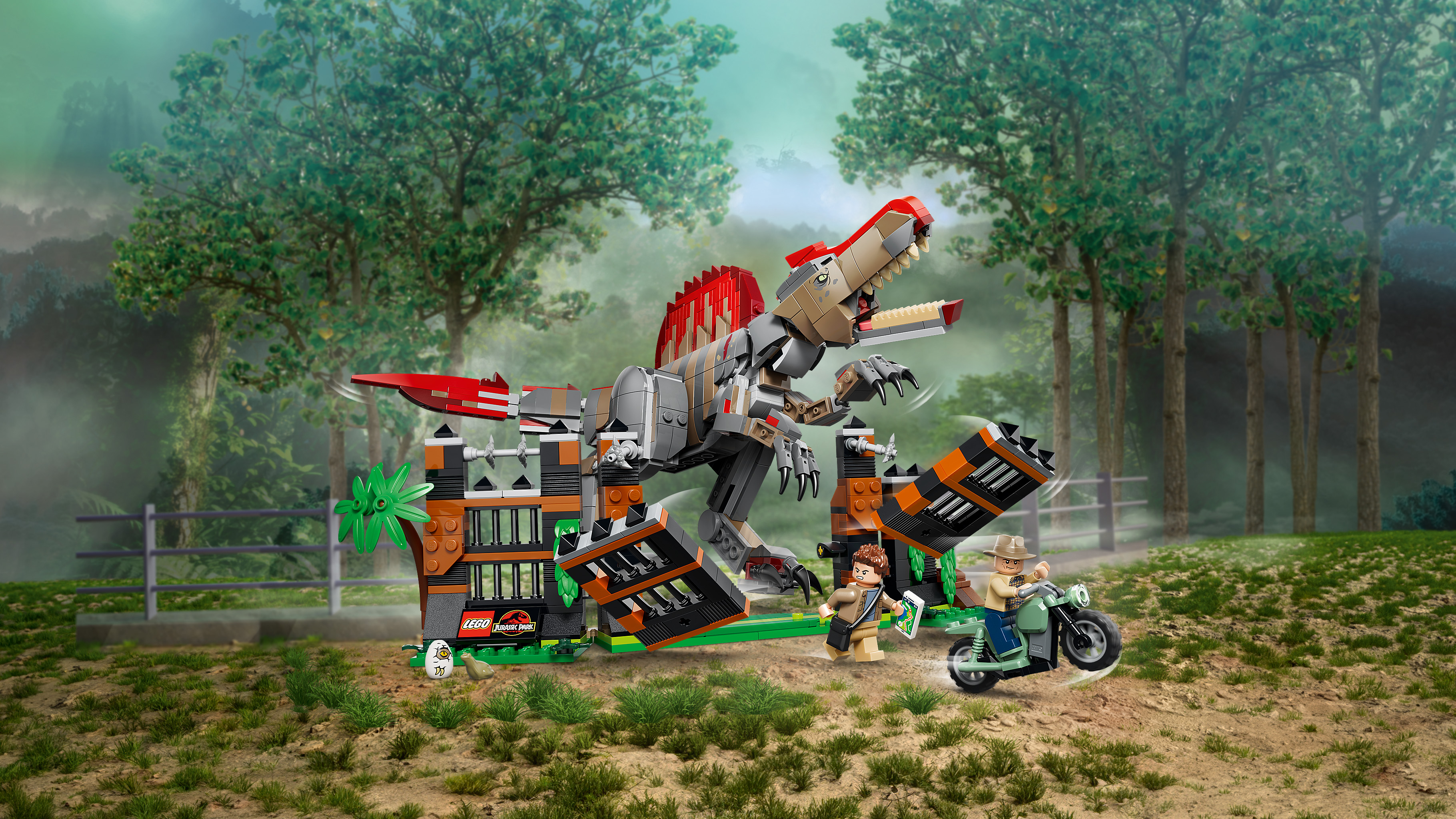 LEGO® Jurassic World Ucieczka spinozaura 77982, zabawka