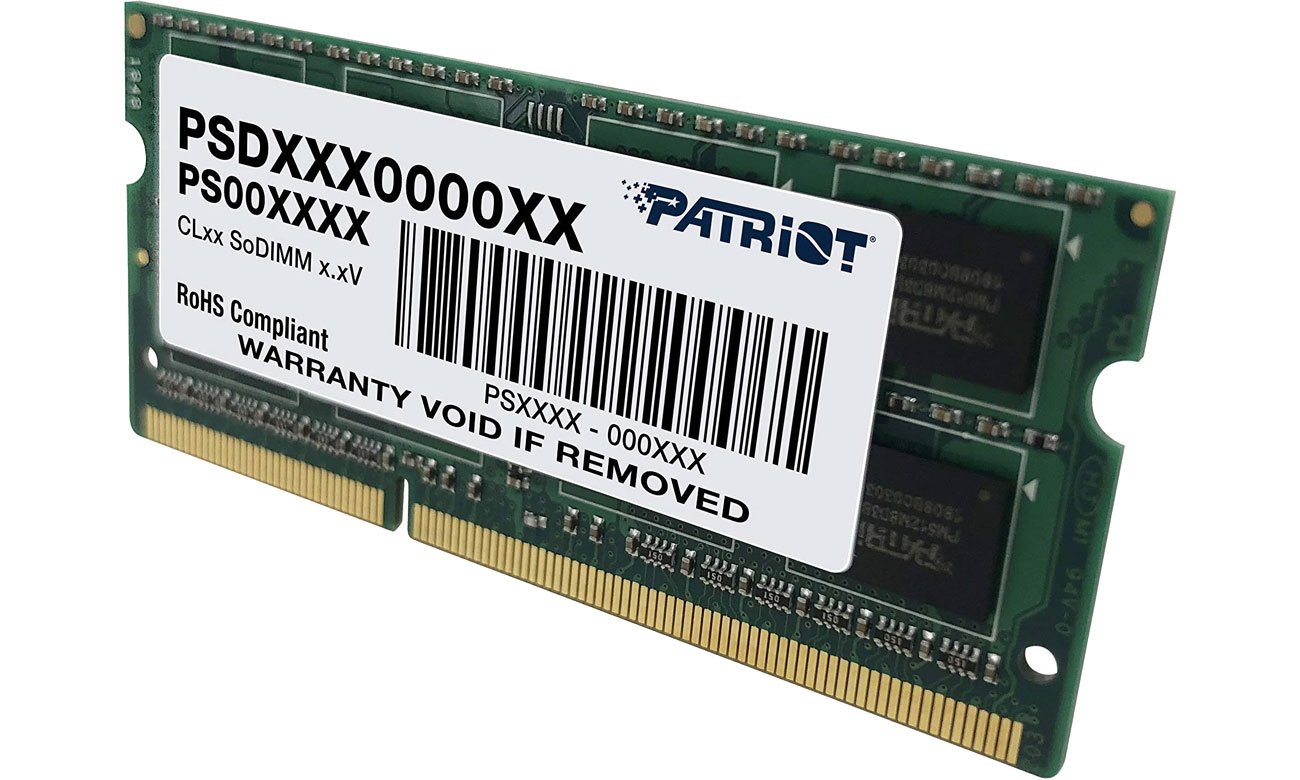 Patriot Gb X Gb Mhz Cl Signature Pami Ci Ram Sodimm Ddr