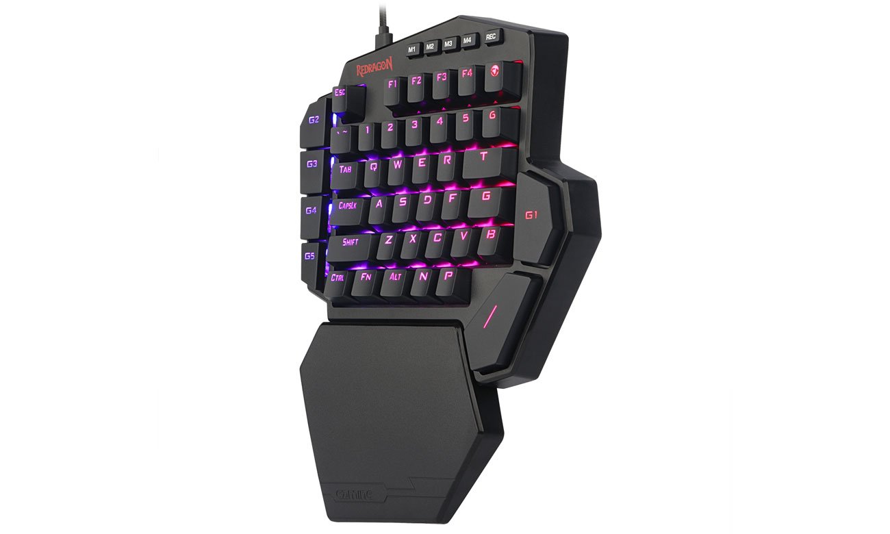 Redragon Diti One Handed Rgb Klawiatury Przewodowe Sklep