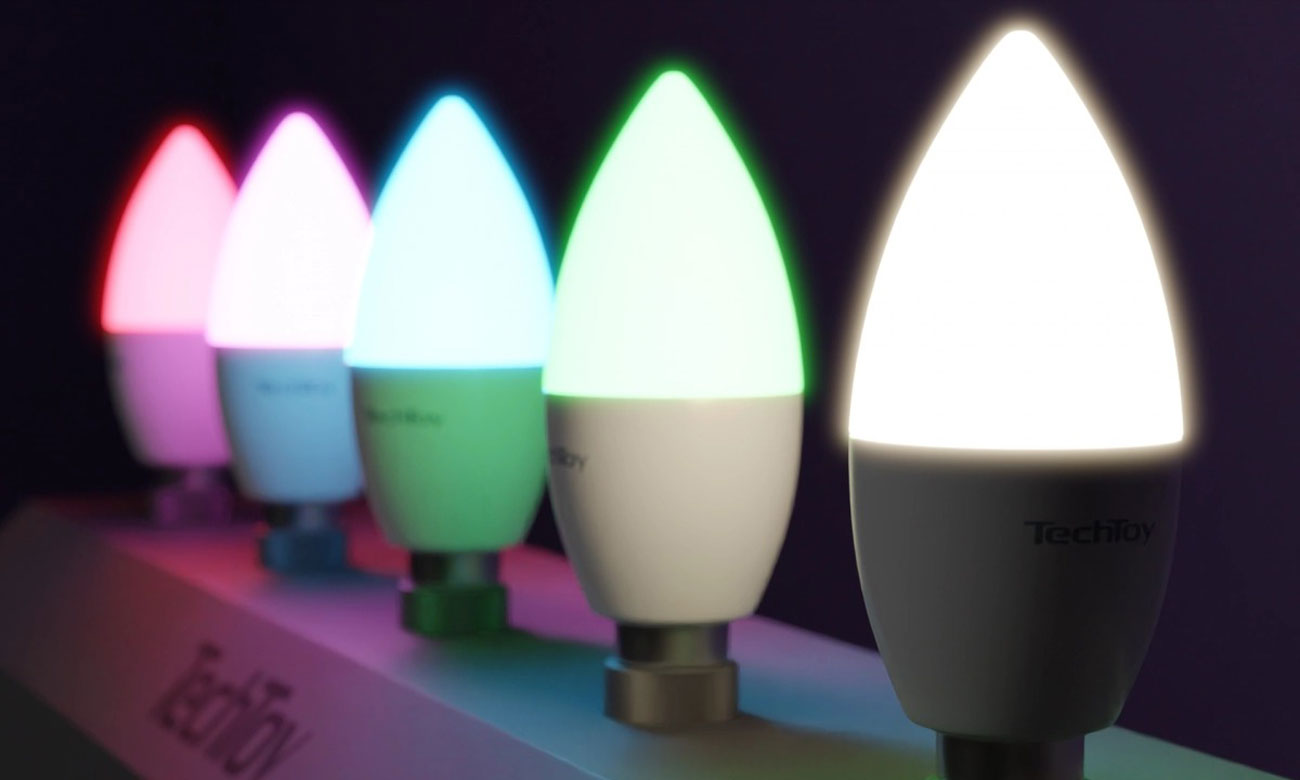 Tesla TechToy Smart Żarówka E14 RGB 3 pak Inteligentne żarówki