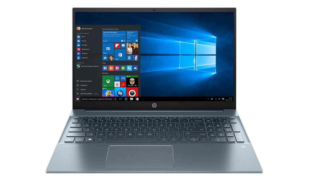 Laptop HP Pavilion 15 cienki mieści sie wszędzie nowoczesny wyglą