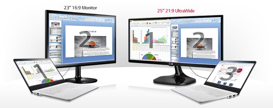LG 25UM65-P czarny - Monitory LED 24