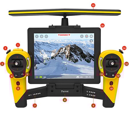 ★パロットPARROT SKYCONTROLLER DNUAPO1#220201 ☆パロットPARROT SKYCONTROLLER DNUAPO1#220201