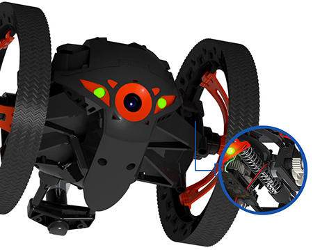 Parrot JUMPING SUMO biały - Drony - Sklep komputerowy - x-kom.pl