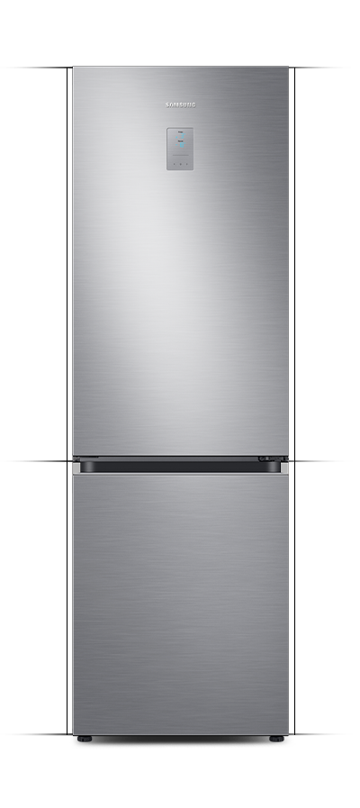 Zdjęcie przedstawia zamkniętą lodówkę Samsung Grand+