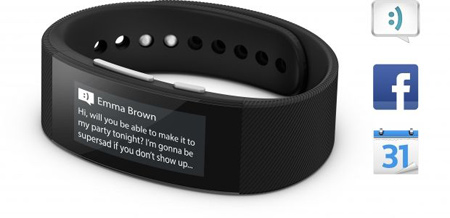 Sony SmartBand Talk SWR30 Czarny - Inteligentne zegarki