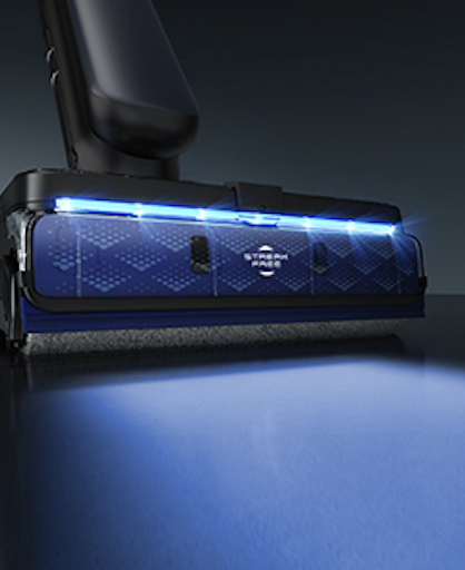 Oświetlenie LED Headlight oświetlające podłogę — Tineco FLOOR ONE Station S9 Artist