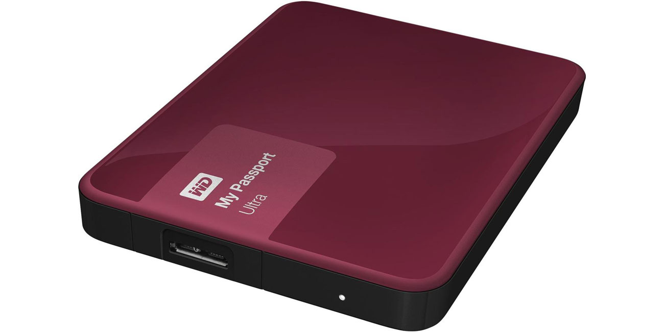 WD My Passport Ultra 2TB berry