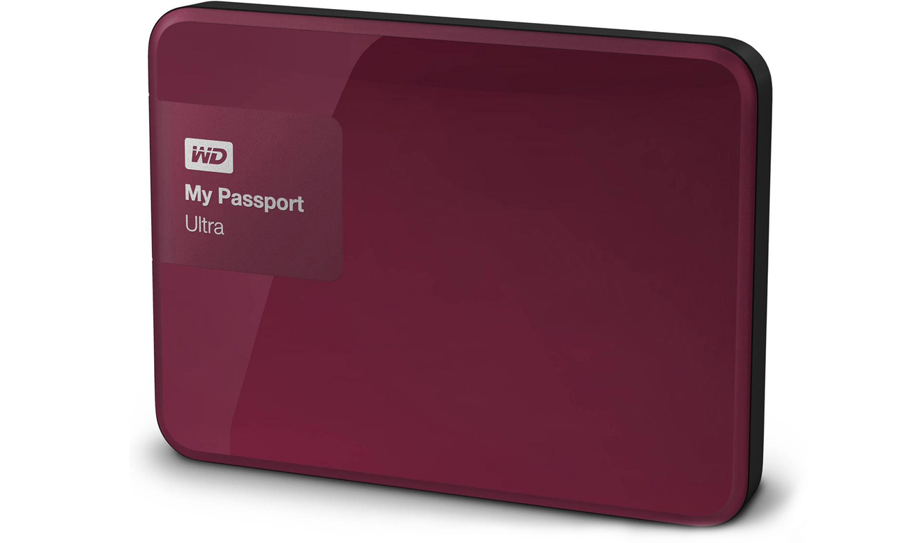 WD My Passport Ultra 2TB bok