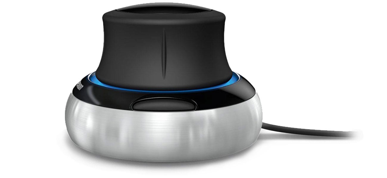 Manipulator 3Dconnexion SpaceNavigator Łatwa obsługa