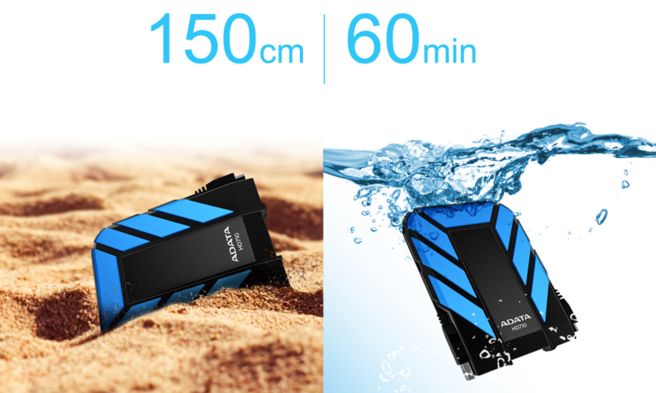 ADATA 1TB HD710 2.5 Odporny na wodę i kurz