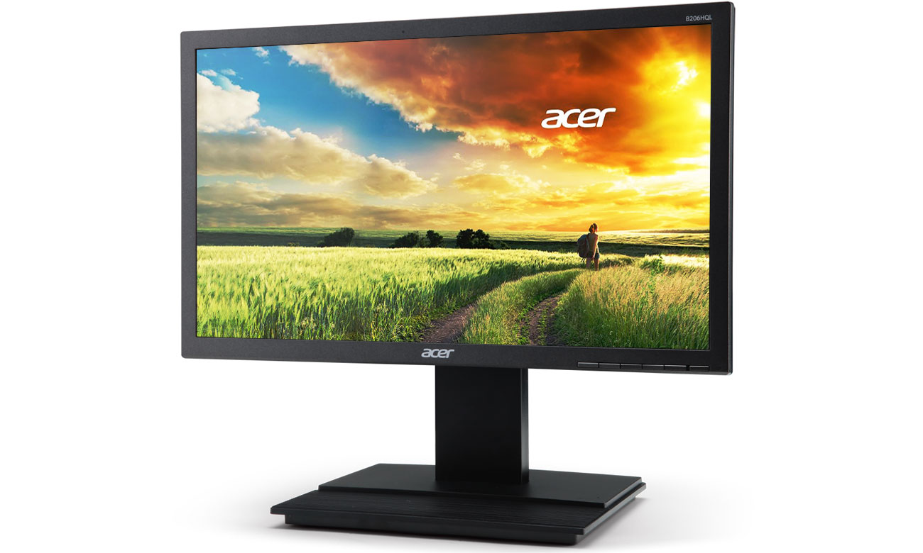 Acer B206WQLYMDH wspaniałe kolory