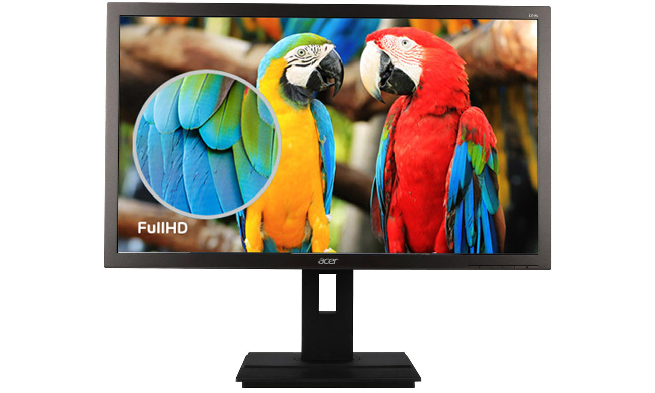 Acer B276HLCBMDPRX Wysoka rozdzielczość
