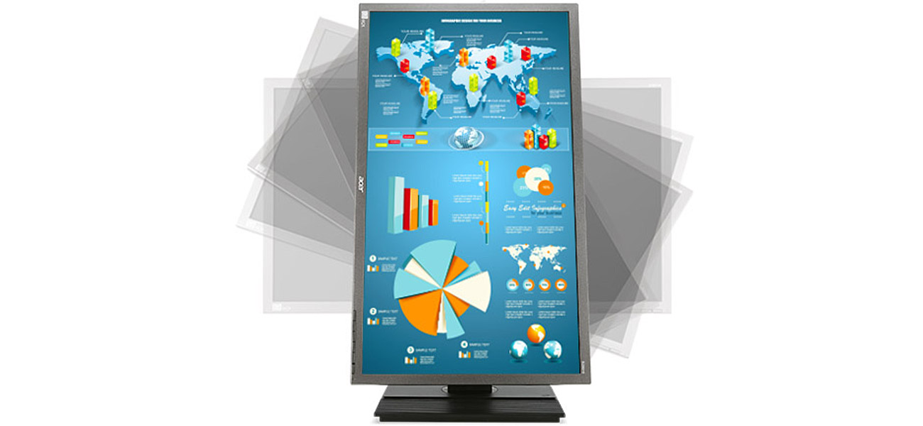 Acer B276HLCBMDPRX Funkcja PIVOT