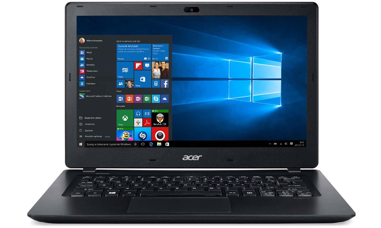 Acer V3-372 łączność,złącza