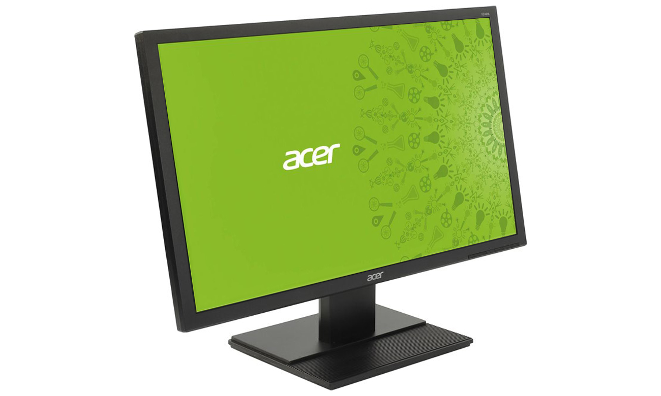 Acer V246HLBID Podświetlanie LED i matryca FullHD