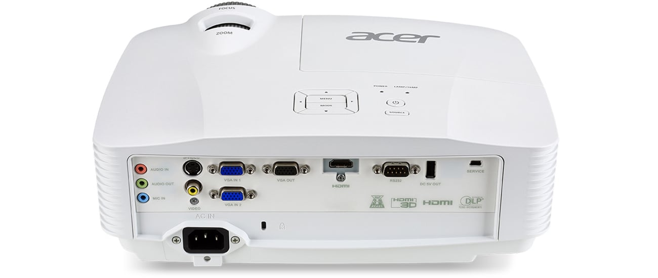 Acer X1278H DLP Łatwość obsługi