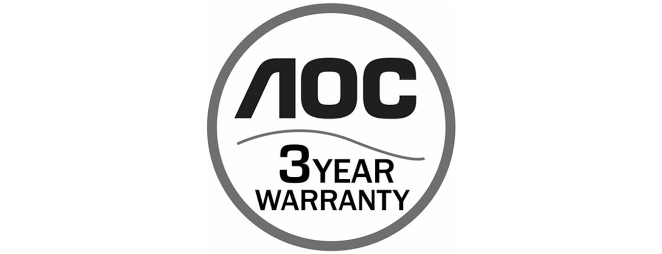 AOC I2475PXQU Trzyletnia gwarancja producenta