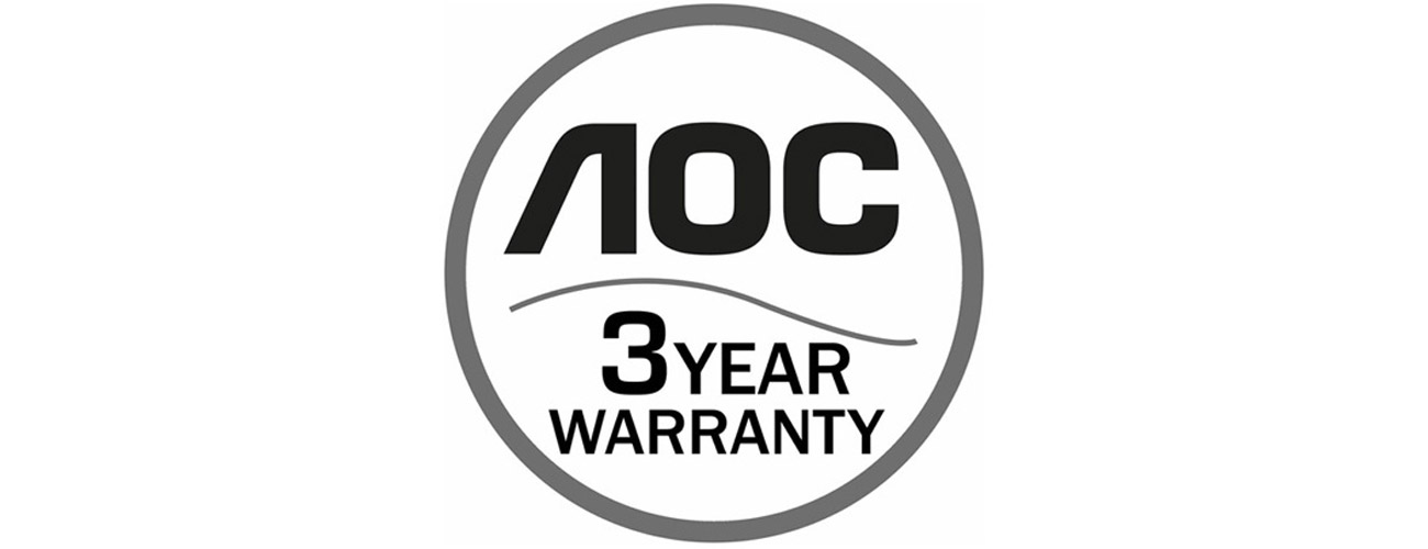 AOC U2879VF Trzyletnia gwarancja producenta