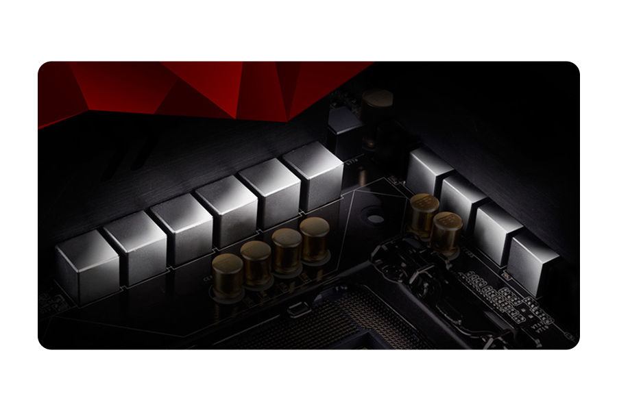 Płyta główna ASRock FATAL1TY Z170 GAMING K4 - 10-fazowy układ zasilania 