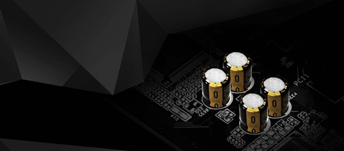 ASRock H110TM-ITX R2.0 Kondensatory audio ELNA