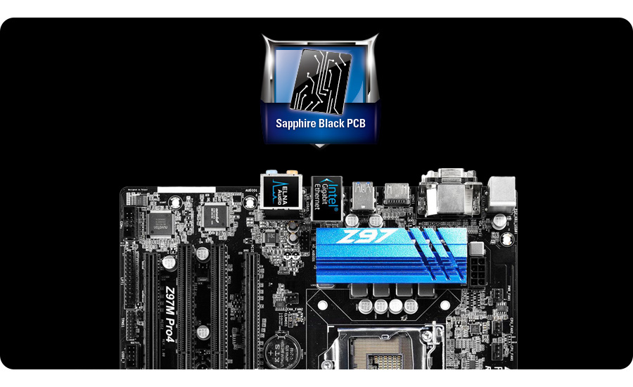 Szafirowo-Czarne PCB