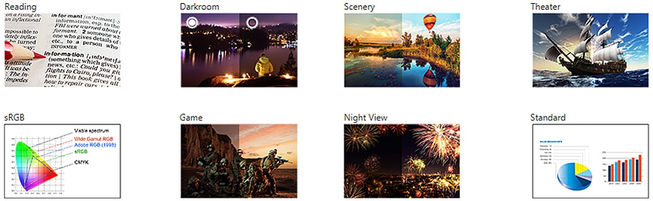 Monitor LED ASUS VP247HA SPLENDIDPlus Video Intelligence