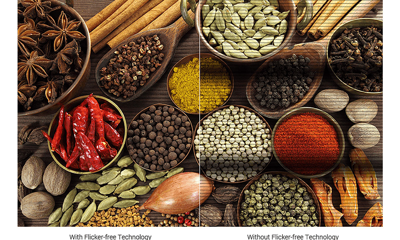 Monitor LED ASUS VP247HA Technologia Flicker-free