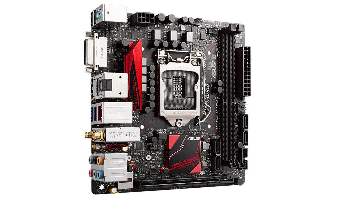 ASUS B150I PRO GAMING/WIFI/AURA Podstawka LGA1151
