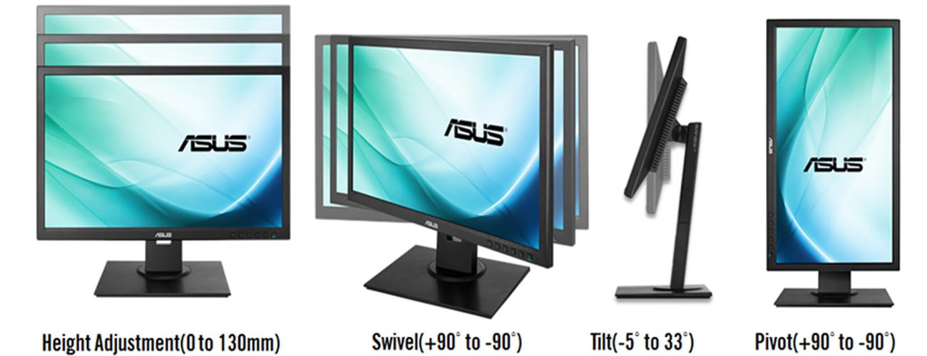 ASUS BE24AQLB Ergonomiczna podstawka