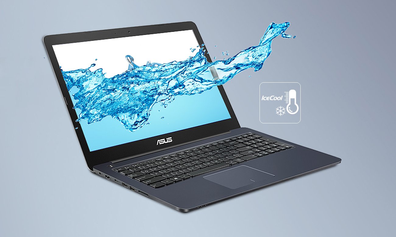ASUS E502NA Technologia IceCool
