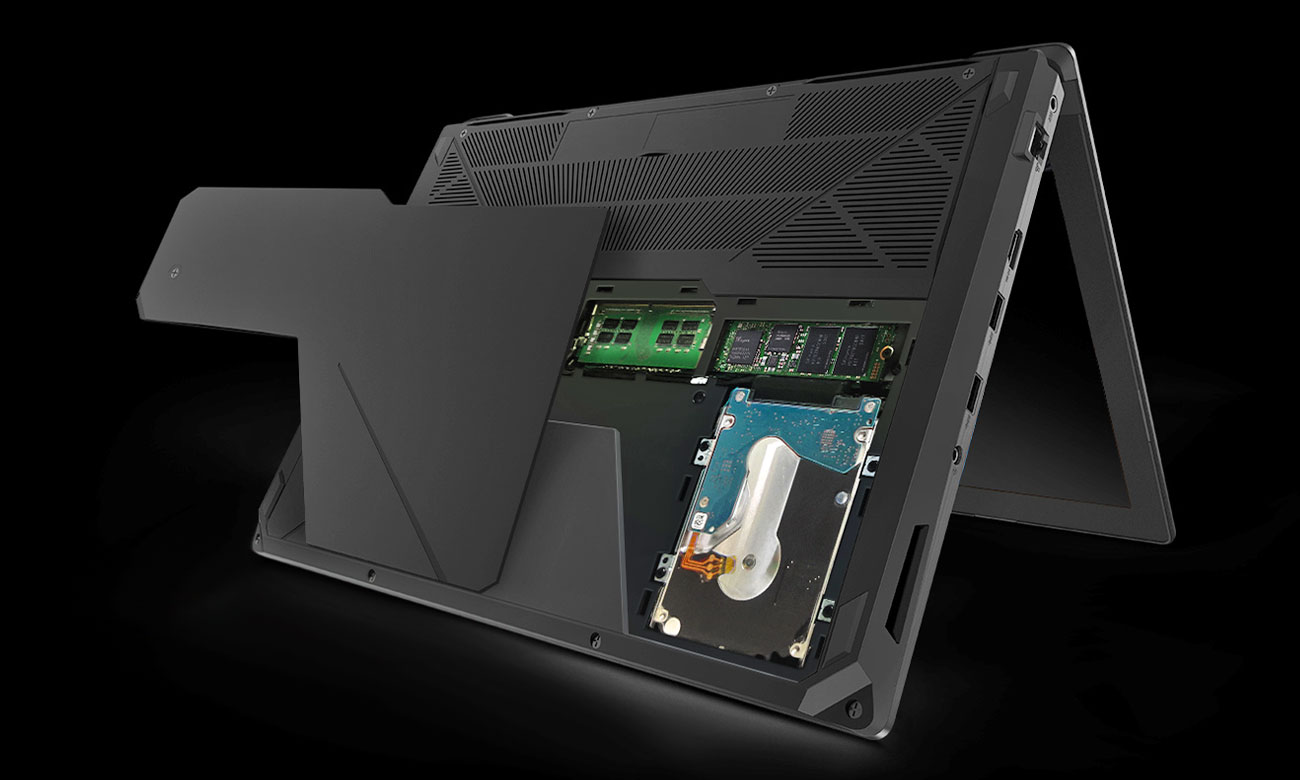 ASUS FX503VM Łatwa rozbudowa