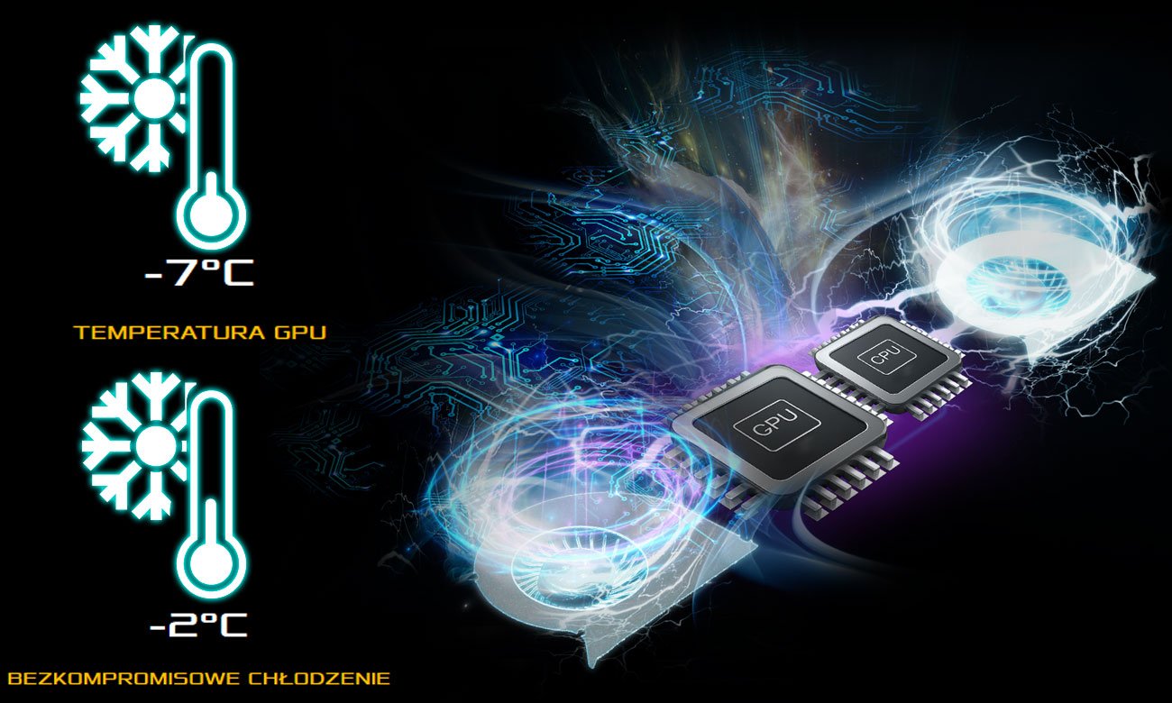Laptop ASUS ROG G752VS chłodzenie komorwa parowa 3D