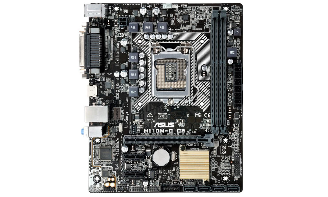 ASUS H110M-D D3 Podstawka LGA1151