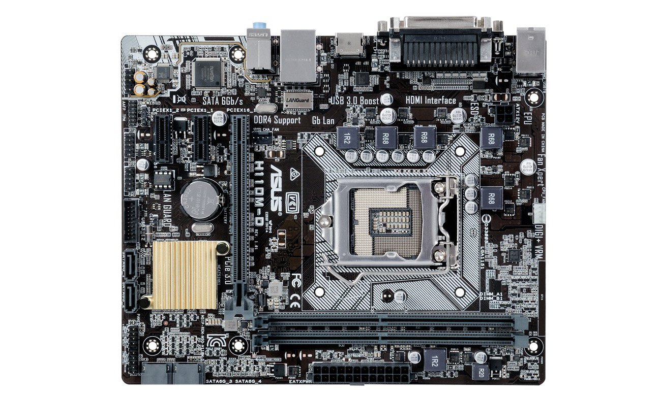 ASUS H110M-D Podstawka LGA1151