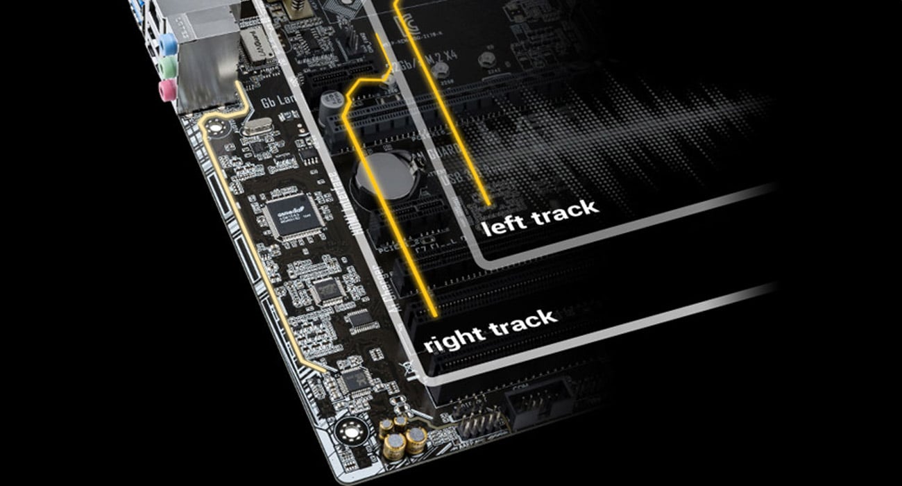 ASUS H110M-D Podświetlanie LED