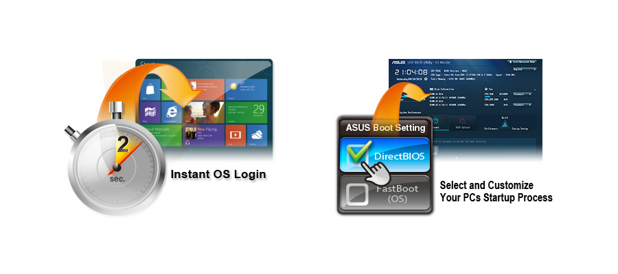 ASUS H81M-P/C/SI H81 - ASUS Boot Settings
