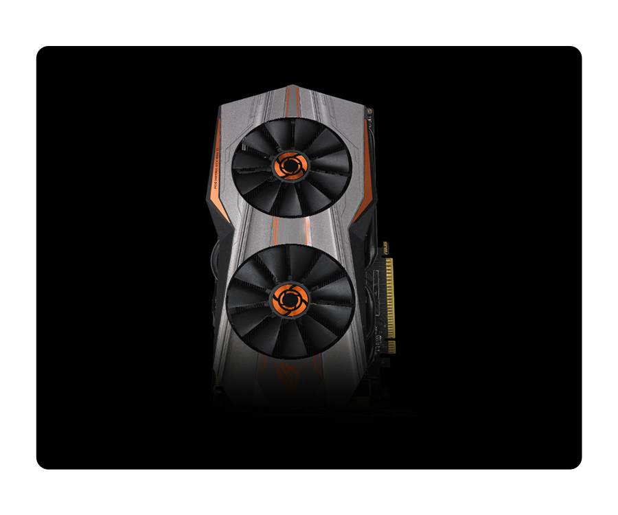 Karta graficzna GeForce GTX980Ti Matrix Gaming - wentylator