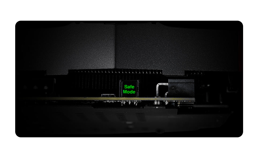 Karta graficzna GeForce GTX980Ti Matrix Gaming - Tryb Safe Mode