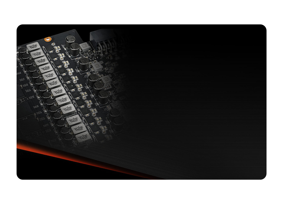 Karta graficzna GeForce GTX980Ti Matrix Gaming - zasilanie