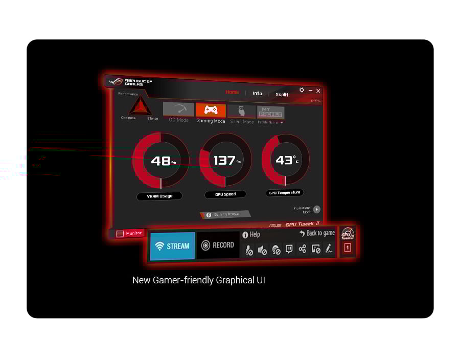 ASUS GTX1080 Founders Edition - GPU Tweak