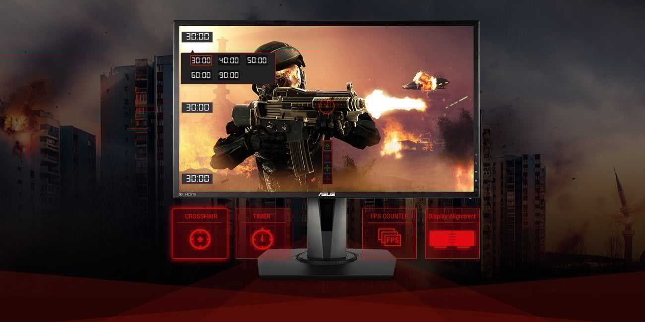 ASUS MG248QR ASUS GamePlus
