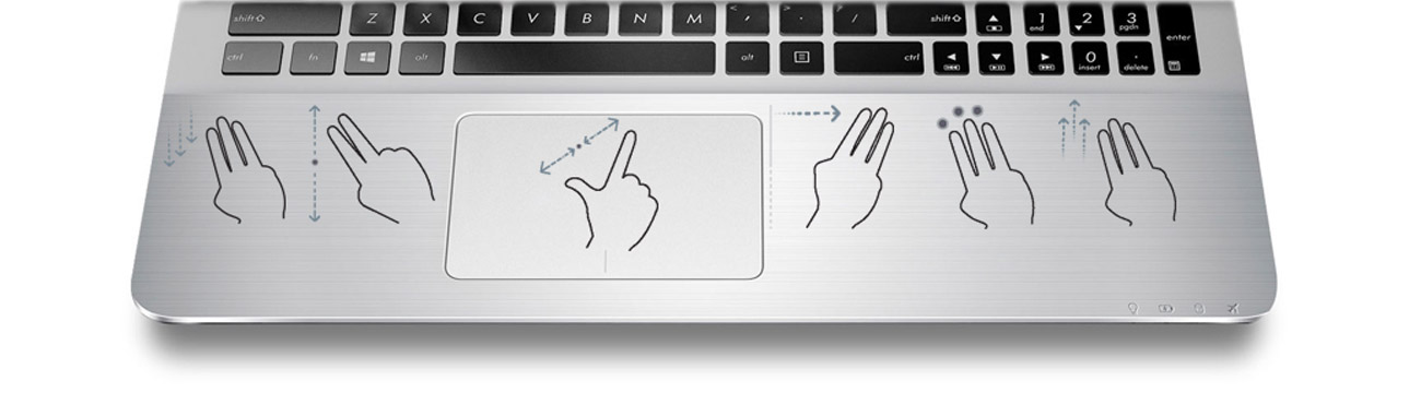 Laptop ASUS R540SA touchpad Smart Gesture