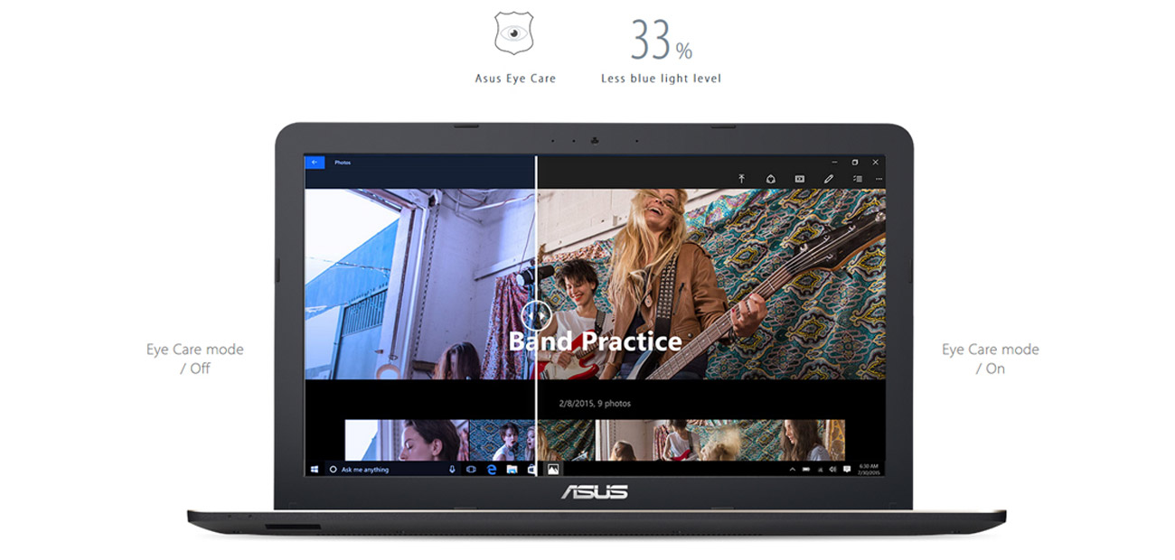 Laptop ASUS R540SA ASUS Eye Care