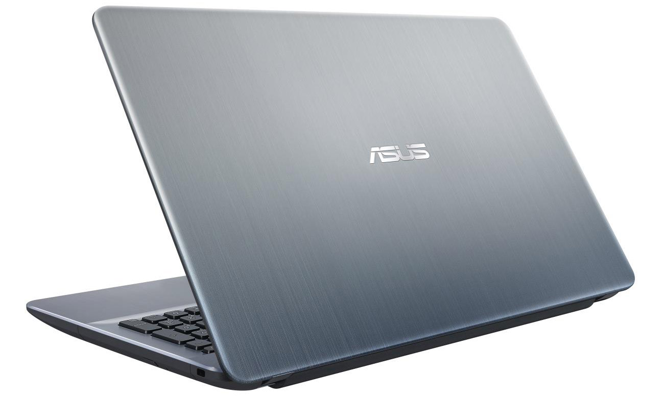 Srebrny ASUS R541NA produktywność, rozrywka