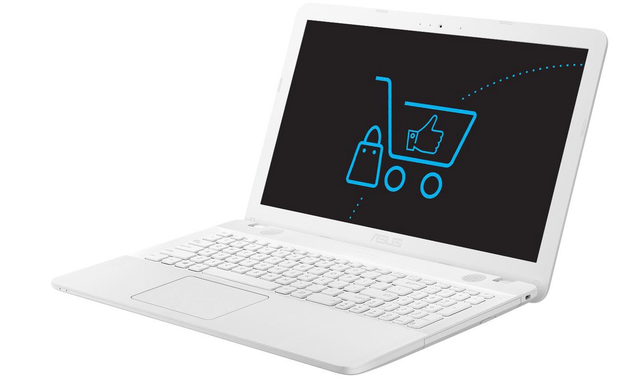 Biały ASUS R541UA Intel HD Graphics